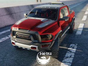Ram 1500 Rebel TRX 3D Model