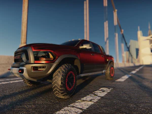 Ram 1500 Rebel TRX 3D Model