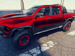 Ram 1500 Rebel TRX 3D Model