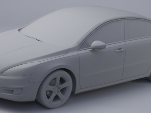 PEUGEOT 508 Model 3D