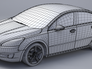 PEUGEOT 508 Model 3D