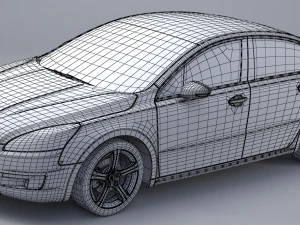 PEUGEOT 508 3D Model