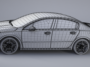 PEUGEOT 508 Model 3D