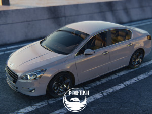 PEUGEOT 508 3D 模型