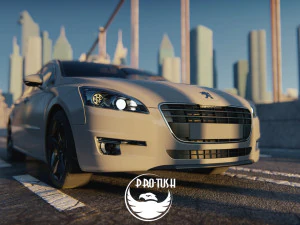 PEUGEOT 508 3D Model