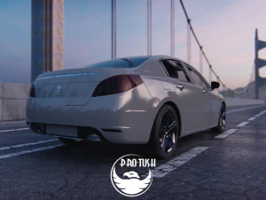 PEUGEOT 508 3D Model