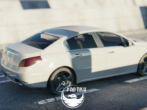 PEUGEOT 508 Model 3D