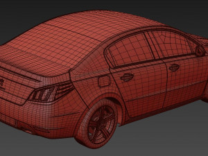 PEUGEOT 508 Model 3D