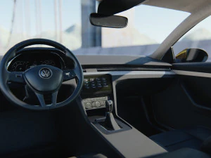 Volkswagen Arteon R-line 2018 3D Model