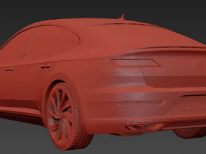 Volkswagen Arteon R-line 2018 3D Model