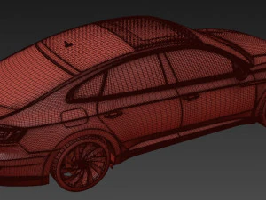 Volkswagen Arteon R-line 2018 3D Model