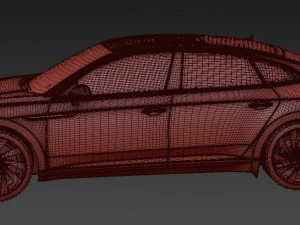 Volkswagen Arteon R-line 2018 3D Model