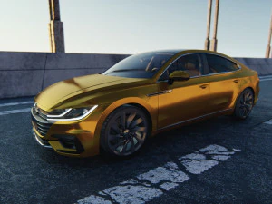 Volkswagen Arteon R-line 2018 3D Model
