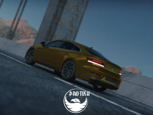 Volkswagen Arteon R-line 2018 3D Model