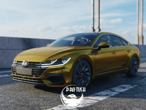 Volkswagen Arteon R-line 2018 3D Model