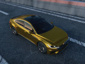 Volkswagen Arteon R-line 2018 3D Model