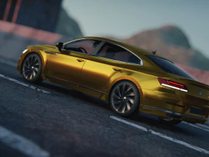 Volkswagen Arteon R-line 2018 3D Model