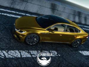 Volkswagen Arteon R-line 2018 3D Model
