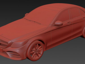 Mercedes-Benz C Class 2019 Modello 3D