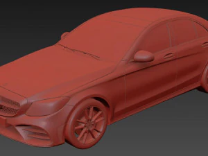 Mercedes-Benz C Class 2019 3D Model