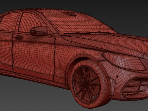 Mercedes-Benz C Class 2019 Modello 3D
