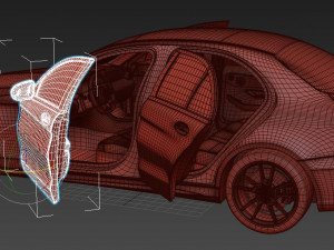 Mercedes-Benz C Class 2019 Modello 3D