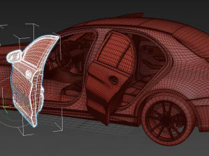 Mercedes-Benz C Class 2019 3D Model