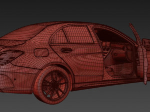 Mercedes-Benz C Class 2019 Modello 3D