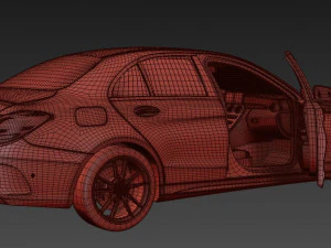 Mercedes-Benz C Class 2019 3D Model