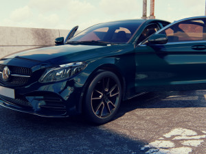 Mercedes-Benz C Class 2019 Modello 3D