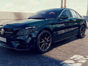 Mercedes-Benz C Class 2019 Modello 3D