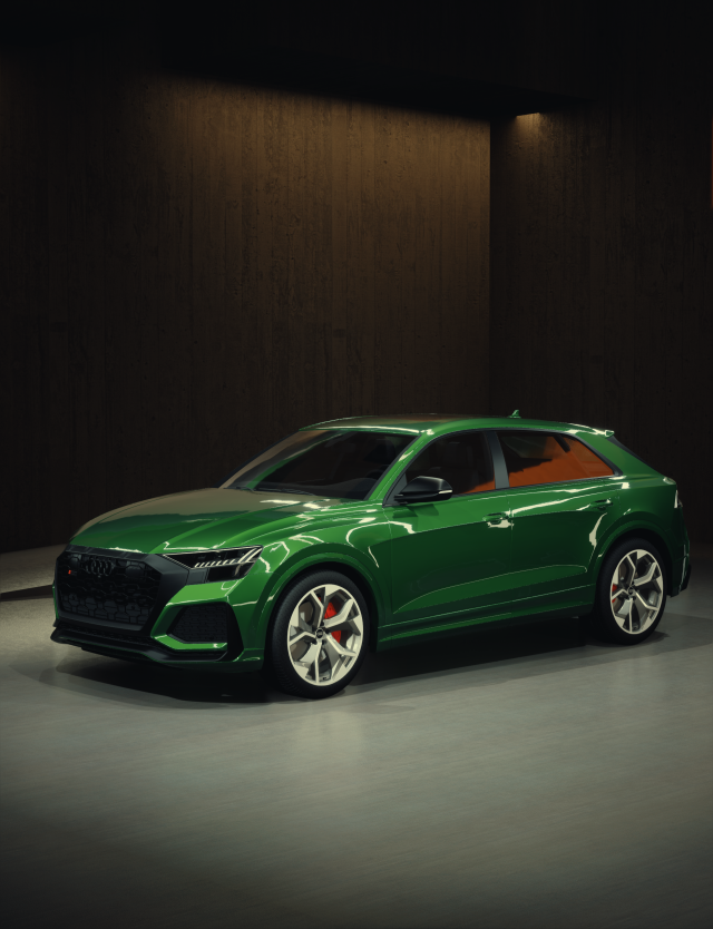 Audi RS Q8 Model 2020 3Dモデル .c4d .max .obj .3ds .fbx .stl .blend 