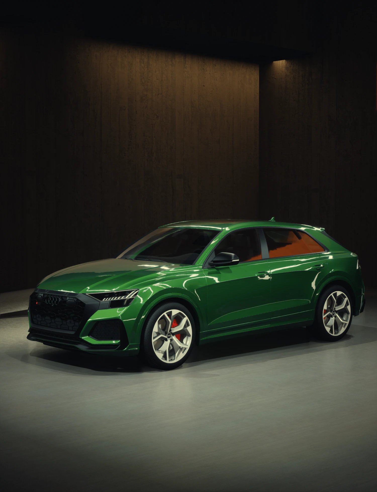 Audi RS Q8 Model 2020 3D Model .c4d .max .obj .3ds .fbx .stl .blend