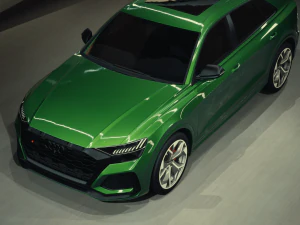 Audi RS Q8 Model 2020 3D Model