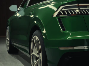 Audi RS Q8 Model 2020 3D Model