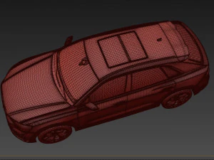 Audi RS Q8 Model 2020 3D Model