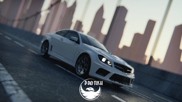 MERCEDES BENZ C63 Model 3D .c4d .max .obj .3ds .fbx .stl .blend 
