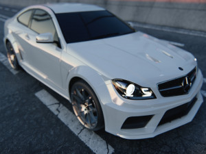 MERCEDES BENZ C63 Model 3D