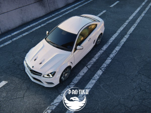 MERCEDES BENZ C63 Model 3D