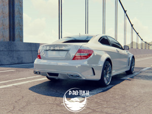 MERCEDES BENZ C63 Model 3D