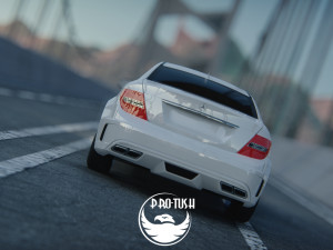 MERCEDES BENZ C63 Model 3D