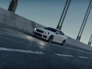 MERCEDES BENZ C63 3D Model