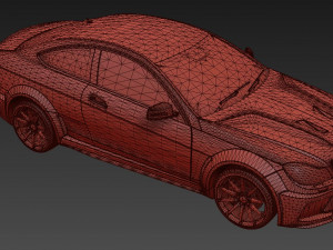 MERCEDES BENZ C63 Model 3D