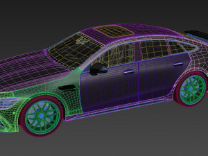 Mercedes AMG GT63 2019 Modello 3D