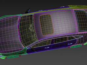 Mercedes AMG GT63 2019 Modello 3D