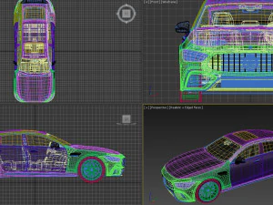 Mercedes AMG GT63 2019 3D Model