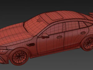 Mercedes AMG GT63 2019 3D Model