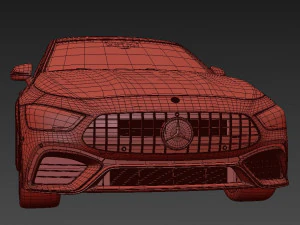 Mercedes AMG GT63 2019 3D Model