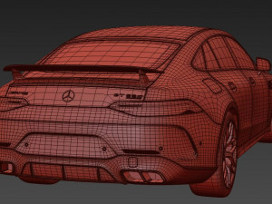 Mercedes AMG GT63 2019 Modello 3D