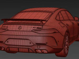 Mercedes AMG GT63 2019 3D Model